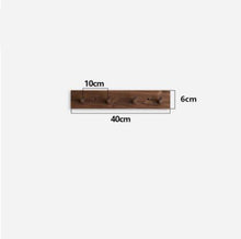 Load image into Gallery viewer, Nordic Style Solid Wood Hook Door Hanger Wall Hanging Rack Decorative Coat Key Storage Hooks Beech Wood Rack furnishing 04355