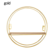 Load image into Gallery viewer, Nordic Iron Hexagonal Grid Wall Shelf Decorative Storage Rack Holder Hanging Wall Shelves Decorative Display Crafts Shelves