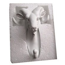 Load image into Gallery viewer, Resin Deer Head Animal Wall Hooks Decorative Clothes Display Rack Hook Coat Cap Rack Interior Showcase Wall Bag Key Organizer